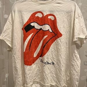 cream Rolling Stones band T